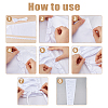 Bridal Dress Zipper Replacement AJEW-WH0609-837B-02-3