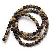 Natural Cherry Blossom Jasper Beads Strands G-C079-A02-01-3