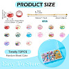 DIY European Bracelete Making Kits DIY-TA0012-17G-4
