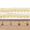 Baking Paint Transparent Glass Beads X1-DGLA-N011-4mm-02-4