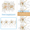 Gorgecraft 1 Yard Embroidery Flower Polyester Lace Trim OCOR-GF0002-55-2