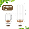  10Pcs 2 Styles Glass Dome Cloche Cover DJEW-NB0001-38-2