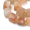 Natural Quartz Beads Strands G-G053-B16-03-4