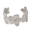 Non-Tarnish 304 Stainless Steel Open Cuff Bangles X-AJEW-Z009-06D-P-2