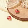 2Pcs Brass Enamel Charms KK-YW0001-70-5