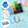138g 23Colors Transparent Acrylic Beads TACR-FS0001-69-2
