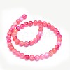 Natural Dyed Jade Beads Strands G-F601-A29-2