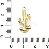 Brass Micro Pave Cubic Zirconia Pendants KK-L229-066G-3