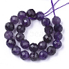 Natural Amethyst Beads Strands G-S345-8mm-010-2