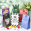 24Pcs 6 Styles Graduation Style Kraft Paper Grease Resistant Bakery Bags CARB-WH0016-02-5