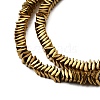 Rhombus Non-magnetic Synthetic Hematite Beads Strands G-D724-06-3