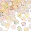 Frosted Transparent Acrylic Beads OACR-F013-01-1