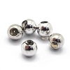Anti-Tarnish Rhodium Plated 925 Sterling Silver Beads STER-I016-106A-P-1