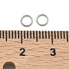 Tarnish Resistant 304 Stainless Steel Open Jump Rings X-STAS-M008-04A-5
