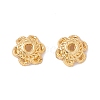 6-Petal Brass Bead Caps KK-A162-03G-1