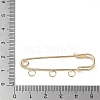 Rack Plating Iron Brooch Findings FIND-D036-03KCG-01-3