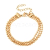 304 Stainless Steel Ball Chain Multi-strand Bracelets BJEW-C128-01B-2