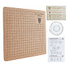 Square Cork Blocking Mats for Knitting TOOL-WH0159-52B-1