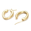 Brass Hoop Earrings EJEW-A058-27-3