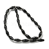 Natural Obsidian Beads Strands G-A223-A03-01-3