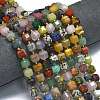 Natural Mixed Stone Beads Strands G-K389-A40-01-2