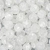 2Strands Crackle Glass Beads Strands GLAA-LT0001-01C-1