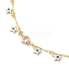 Brass Bar Link Chain Necklaces NJEW-JN03082-3