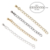 20Pcs 4 Colors Brass Chain Extenders KK-CJ0001-78-2