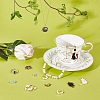 SUNNYCLUE 30Pcs 15 Styles Alloy Enamel Charms ENAM-SC0003-27-4