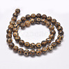 Tibetan Style 3-Eye dZi Beads Strands G-P229-A-03-8mm-2