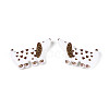 Printed Opaque Resin Beads RESI-N043-04B-3