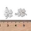 304 Stainless Steel Charms STAS-P433-01A-P-3