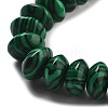 Synthetic Malachite Beads Strands G-P559-A04-02-4