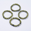 Natural Jade Beaded Stretch Bracelets BJEW-I253-10mm-07-2