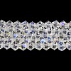 Transparent Electroplate Glass Beads Strands LS-EGLA-A039-T3mm-L13-1