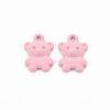 Spray Painted Alloy Charms PALLOY-Q433-034H-RS-1