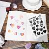 Plastic Stamps DIY-WH20018-0274-5
