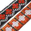 Ethnic Style Polyester Ribbon OCOR-WH0047-38E-1