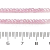 Transparent Gradient Color Cubic Zirconia Strand ZIRC-NH0002-01E-4