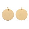 Ion Plating(IP) 304 Stainless Steel Pendants X-STAS-I311-32F-G-1