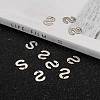 Tarnish Resistant 304 Stainless Steel Letter Charms STAS-O072-S-4