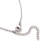 304 Stainless Steel Pendant Necklaces NJEW-U002-14P-3