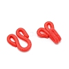 Cloth and Iron Hook and S-Hook Clasps IFIN-WH0063-05A-04-2