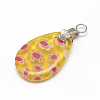 Handmade Millefiori Glass Pendants LAMP-R139-08-2