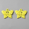 Baking Painted Alloy Pendants FIND-TAC0011-82H-2