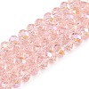 Electroplate Glass Beads Strands LS-EGLA-A044-T8mm-L22-1