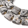 Natural Map Stone Beads Strands G-F839-A32-01-4
