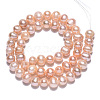 Natural Cultured Freshwater Pearl Beads Strands PEAR-N013-06J-2