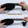 10M Elastic Polyester Ribbon Baby Headbands OHAR-GF0001-53B-02-3