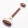 Synthetic Goldstone Brass Face Massager MRMJ-G009-19G-1